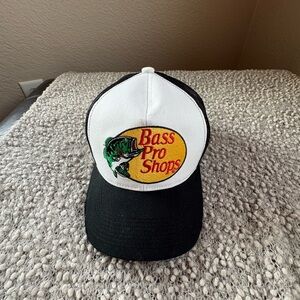 Bass Pro Shops Black Mesh Cap